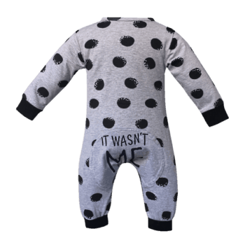Funny Baby Onesies Back View