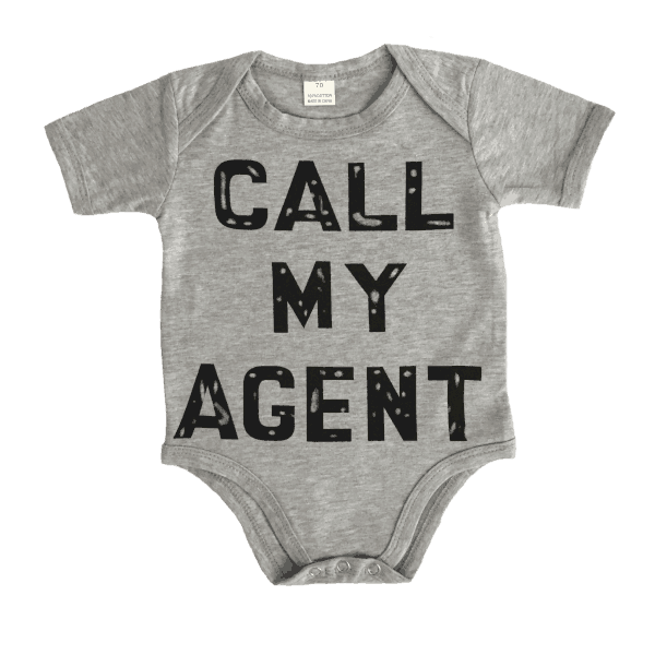 Cool Baby Bodysuit with Short Sleeves