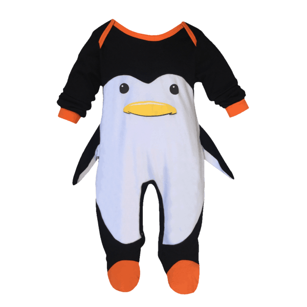 Cute Baby Onesies Penguin Character