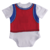 Sporty infant bodysuit back view