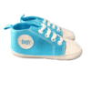 infant shoes blue side view