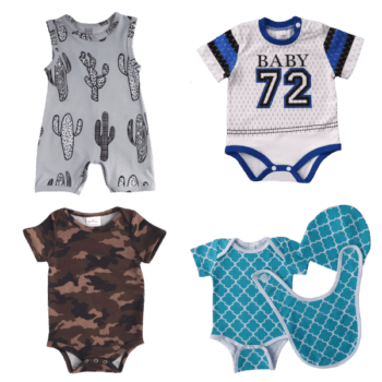 Infant boy summer clothes value pack
