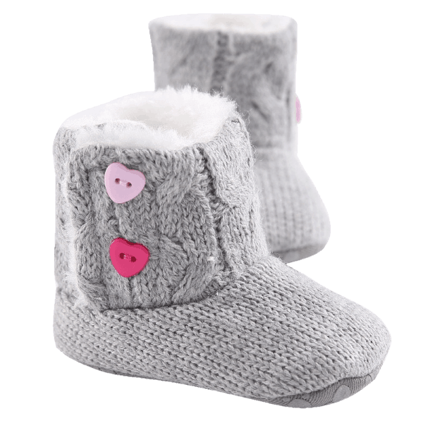 Fluffy Baby Booties